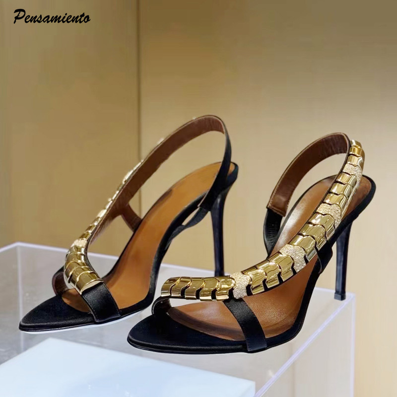 Women Shoes Formal - Luxuriöse Glitzer-Sandalen mit Strassbesatz für Damen,