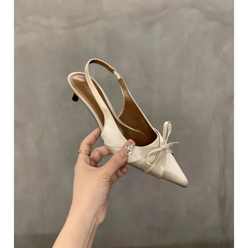 Women Shoes Brand - Sexy Sommer-Sandalen mit spitzer Zehenpartie aus