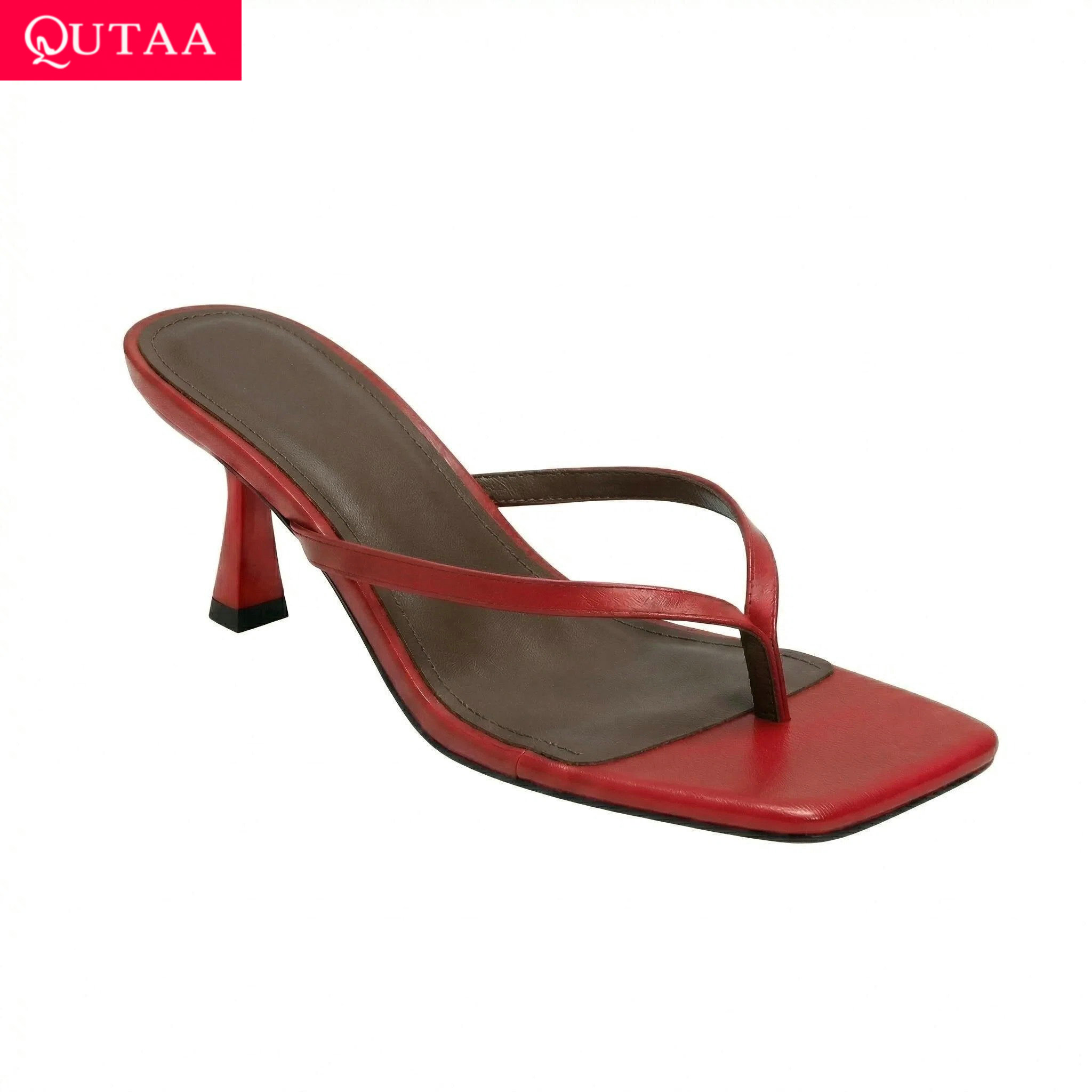 Women'S Shoes Kitten Heels - QUTAA News Fashion Flip-Flops Damen Sommer