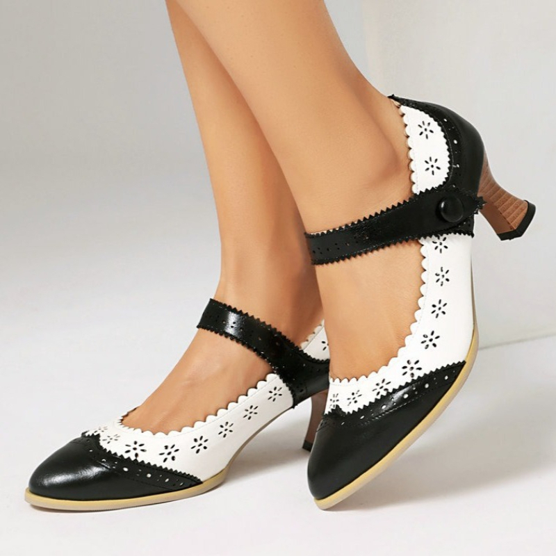 Women'S Xti Shoes - Damen Zweifarbige Mary Jane Pumps mit