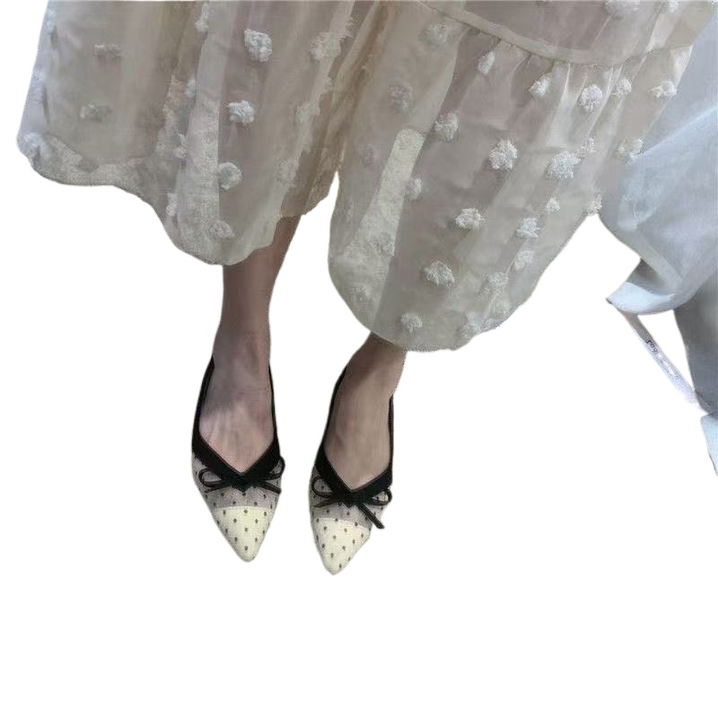 Women Shoes Formal - 2026 Sommer Neu Polka Dot Einzelschuh