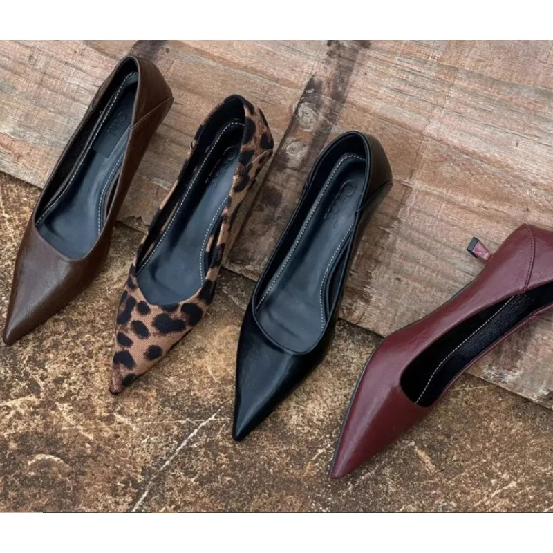 Women Shoes Formal - 2024 Damen Sexy High Heels Burgund