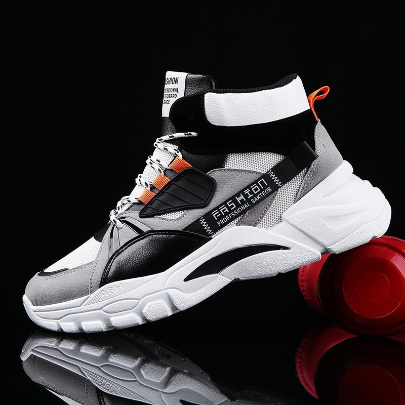 Ribbon Tie Heel - Hightop Sommer männer Sport Schuhe Mann
