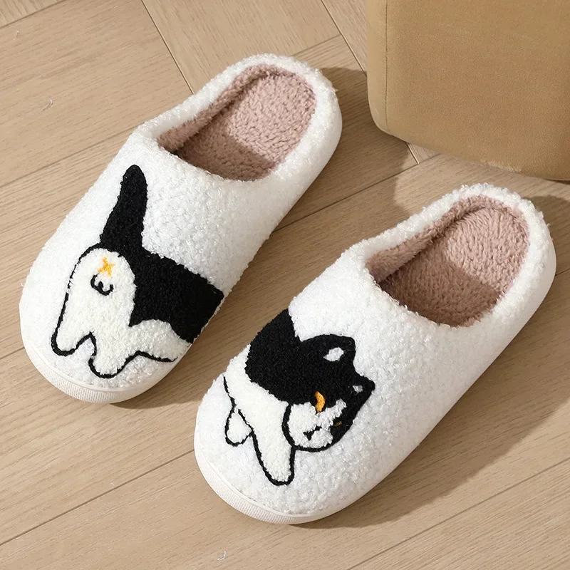 Women'S Shoes Trendy - 1 Paar Unisex Flauschige Baumwoll-Hausschuhe mit