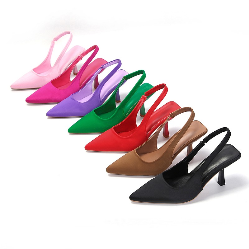 Women'S Shoes Kitten Heels - Sommer Damen High Heels Sandalen Rote