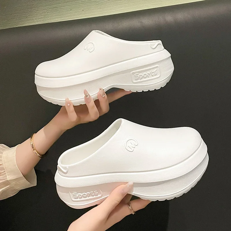 Women'S Shoes Trendy - Damen-Sommer-Hausschuhe mit dicken Sohlen, EVA, leicht,