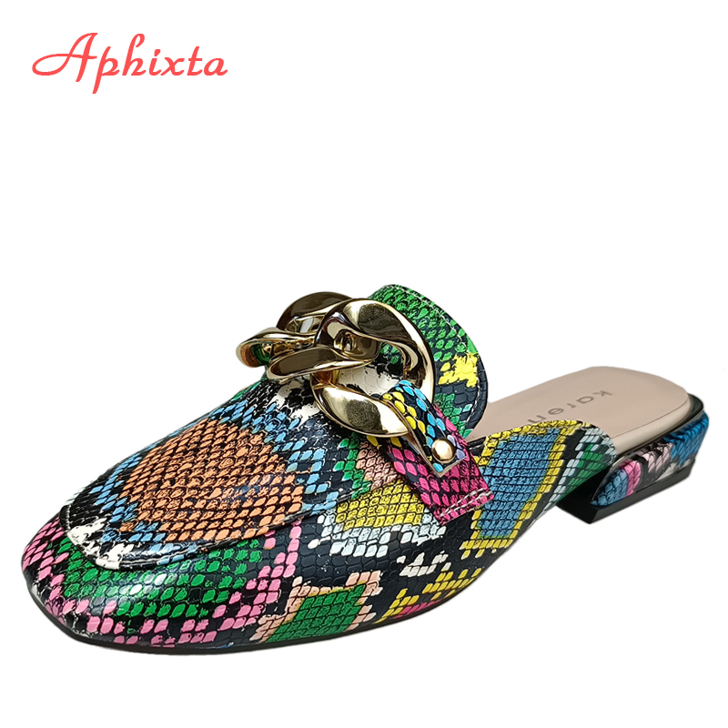 Gold Chain Sandal - Aphixta Sommer neue Kette Frauen Schlange