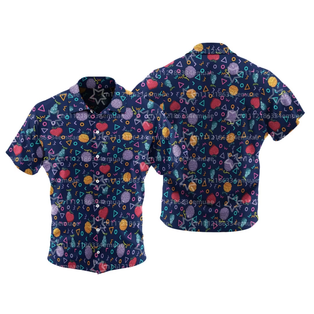 Women Shoes Types - 2026 One Piece Teufelsfrucht-Muster Kurzarm-Shirt Sommer