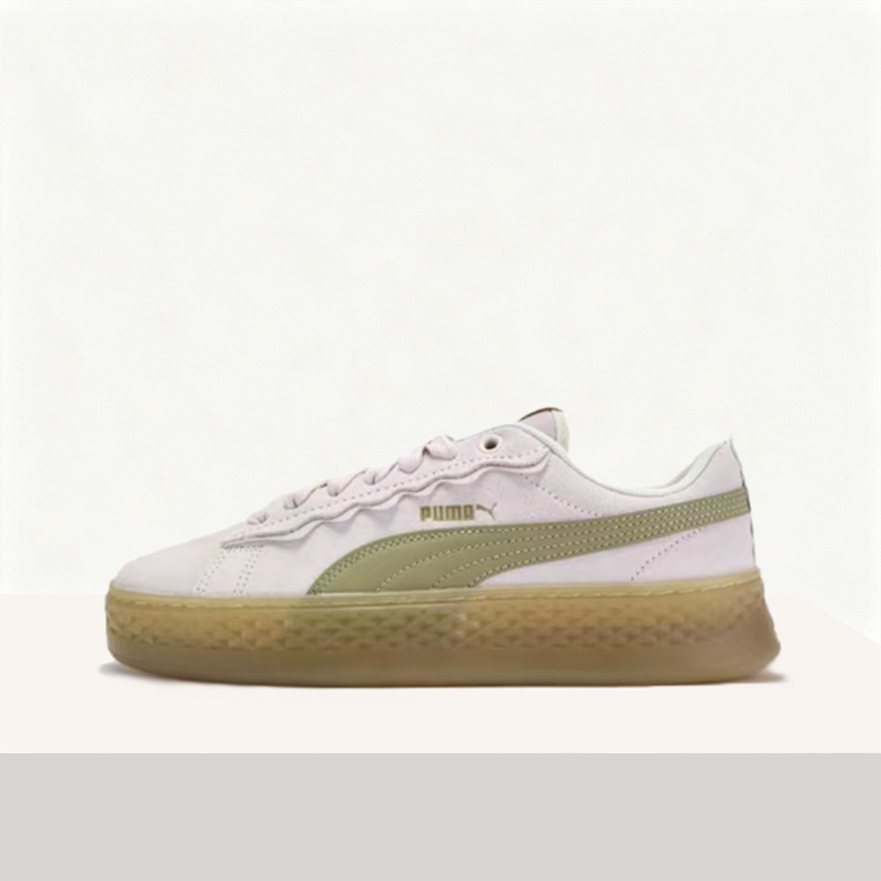 Women Shoes Puma - Puma Smash Platform: Stylische, Retro, Minimalistische,