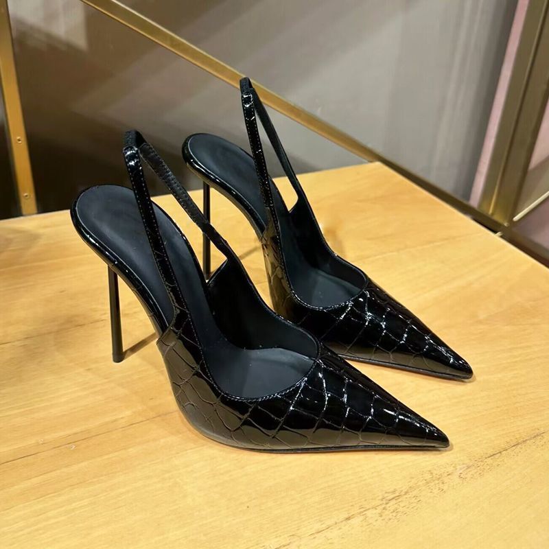 Women Shoes Formal - Neue Einfache Spitze Sandalen mit Hohlrücken