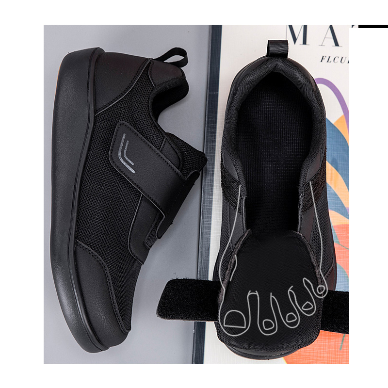 Women'S Shoes For Bunions - Offene Schuhe für Ältere Verstellbare Diabetikerschuhe
