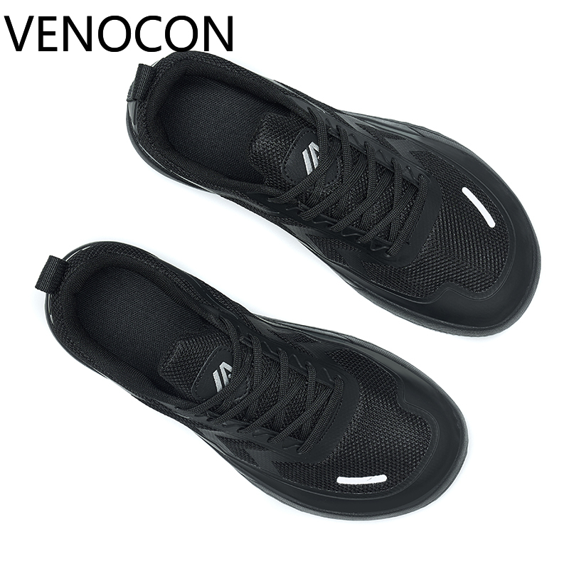 Women'S Shoes With Wide Toe Box - VENOCON Strickwaren Barfuß-Mann-Sneaker mit breiter Spitze,