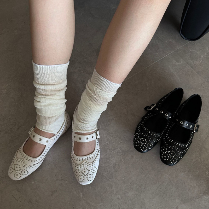 Retro Niet Schnalle Design Woh – Women Shoes Brand Bewertung und Preis
