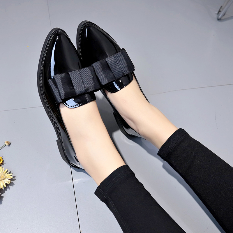 Schwarze/Weinrote Lackleder-Sp – Women Shoes Formal Bewertung und Preis