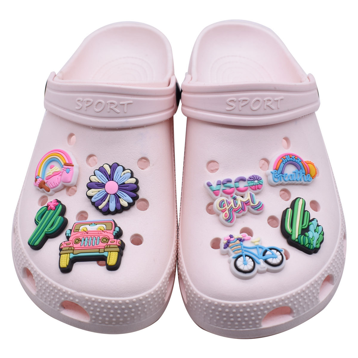 Sommer Reise Schuh Charms für  – Croc Style Clog Bewertung und Preis