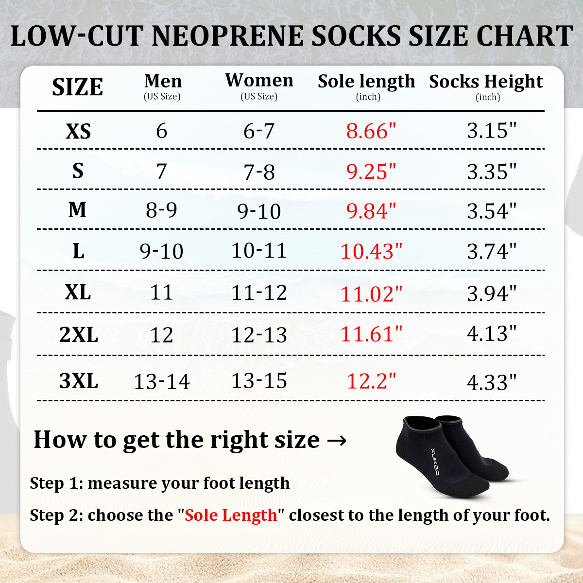Männer Frauen 3mm Neopren Sock – Women'S Shoes For Neuropathy Bewertung und Preis