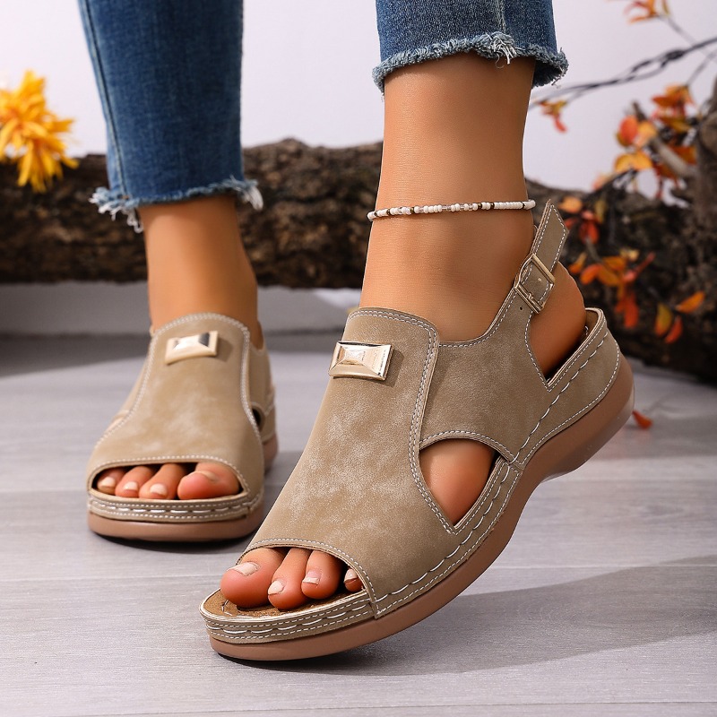 Damen Keilsandaletten in Überg – Women'S Shoes For Bunions Bewertung und Preis