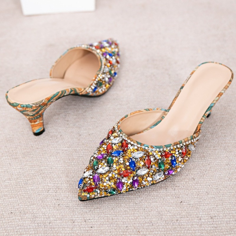 Luxus Strass Kitten Heel Hauss – Women'S Shoes Kitten Heels Bewertung und Preis