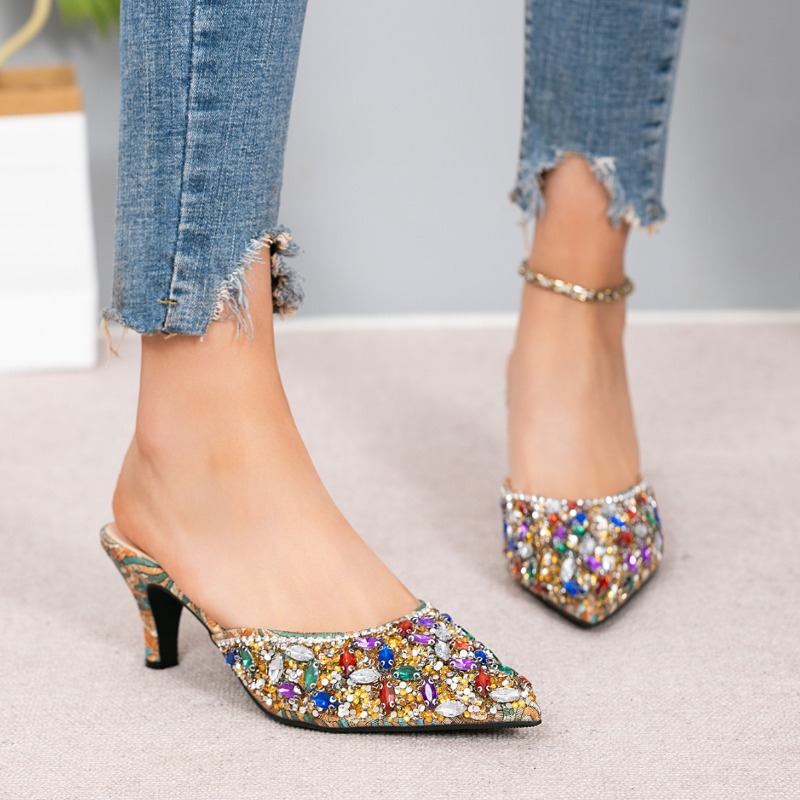 Luxus Strass Kitten Heel Hauss – Women'S Shoes Kitten Heels Bewertung und Preis