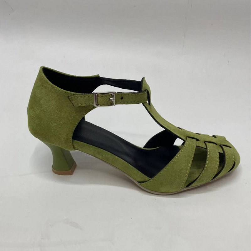 Damen Grüne Wildleder Kitten-H – Women'S Shoes Kitten Heels Bewertung und Preis