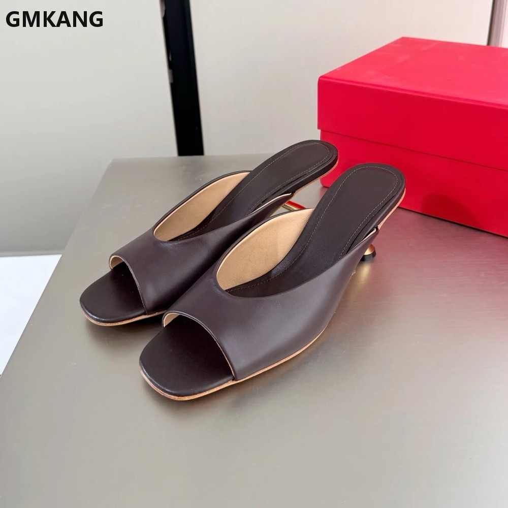 Damen-Slip-On-Mule-Sandalen mi – Women'S Shoes Kitten Heels Bewertung und Preis