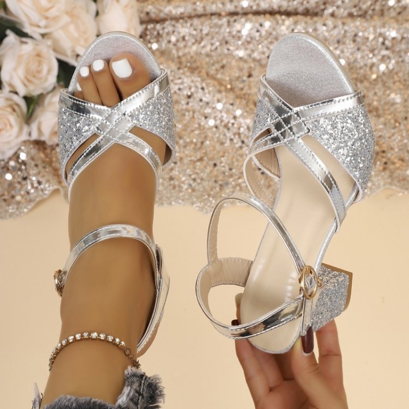 Damen Blockabsatz-Sandalen Gol – Women Shoes Formal Bewertung und Preis