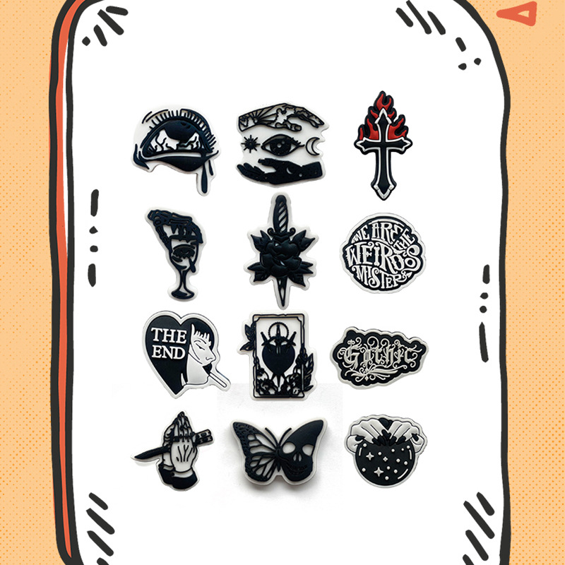 23 Stück Horror-Halloween-Schu – Croc Style Clog Bewertung und Preis