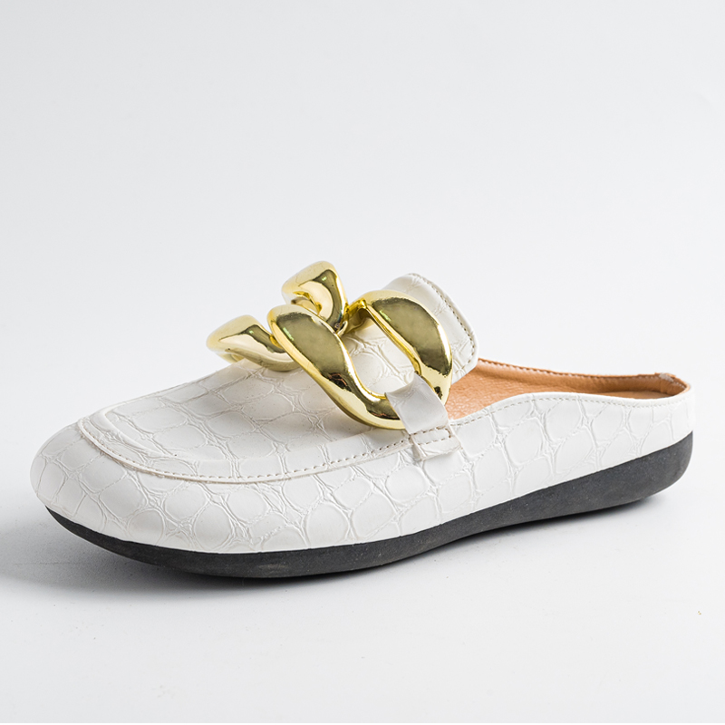 Mode Frauen Hausschuhe Plus Gr – Gold Chain Sandal Bewertung und Preis