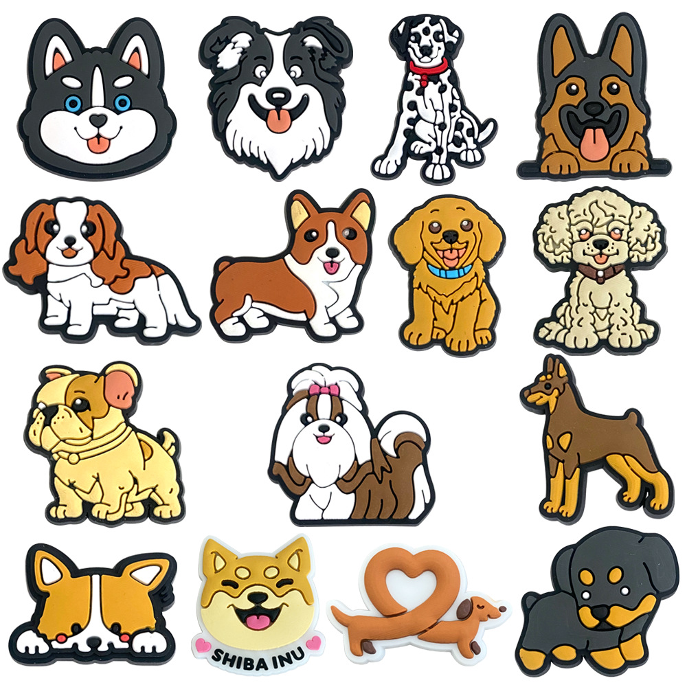 Tiere Hund Schuh Charms Pin fü – Croc Style Clog Bewertung und Preis