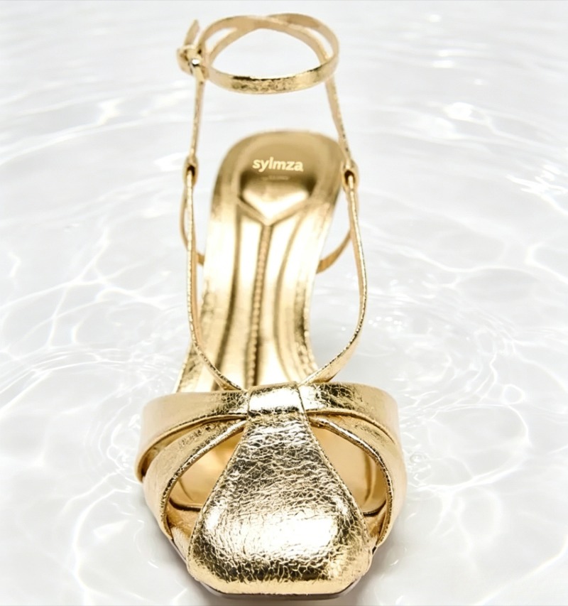 Mode Gold Dünnen Absätzen Sand – Women Shoes Brand Bewertung und Preis