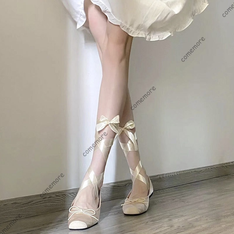 Damen-Ballerinas mit Satinband – Ribbon Tie Heel Bewertung und Preis