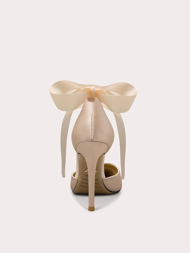 Stiletto-Sandalen für Frühling – Ribbon Tie Heel Bewertung und Preis