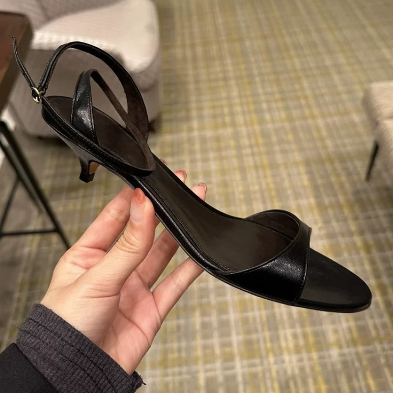 Modische Sexy Damen Echtleder- – Women'S Shoes Kitten Heels Bewertung und Preis