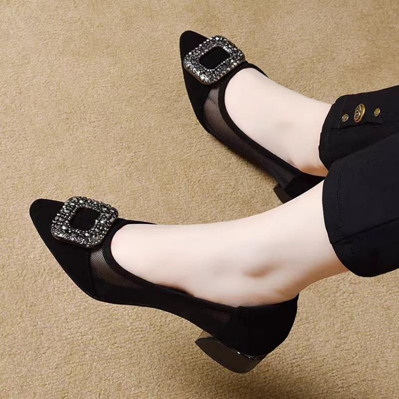 Elegante Spitze Mesh-Pumps mit – Women Shoes Formal Bewertung und Preis